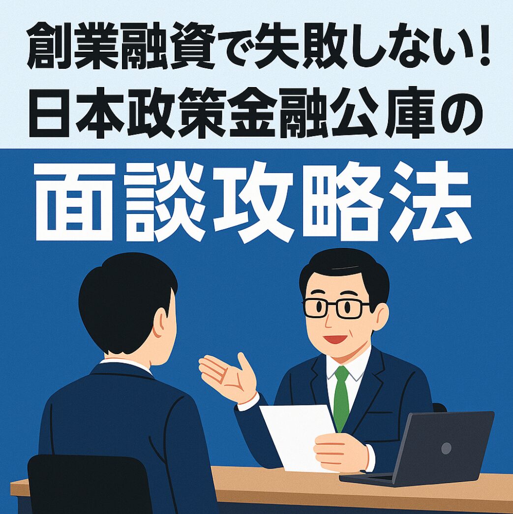 創業融資で失敗しない！日本政策金融公庫の面談攻略法