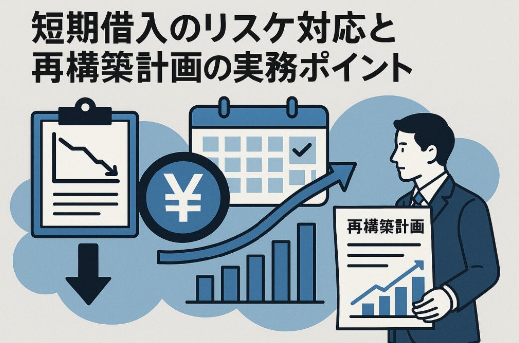 短期借入のリスケ対応と再構築計画の実務ポイント